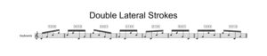Double Lateral Strokes musical sample