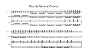Double Vertical Chords musical sample