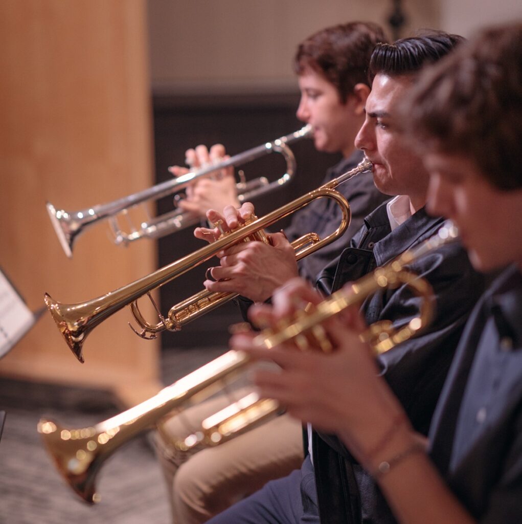 trumpet section