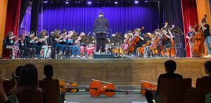 Justice Page Middle School band performance