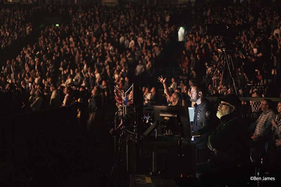 crowd at a concert
