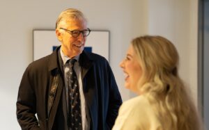 U.S. Representative Don Beyer from Virginia and music educator Annie Ray