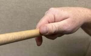 hanging index finger