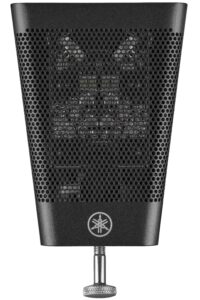 A stereo condenser microphone designed to be used with drums.