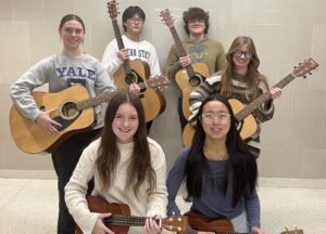 guitar and ukulele students