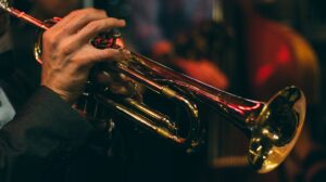 trumpet player