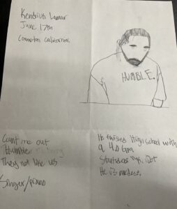 poster of Kendrick Lamar