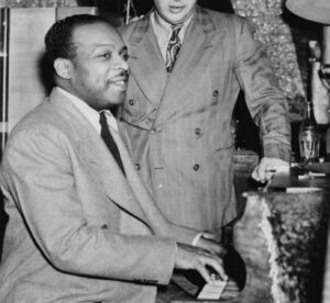 Count Basie playing piano 