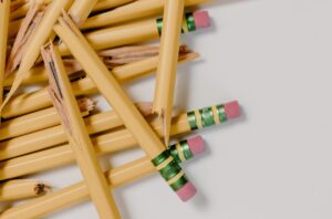 broken pencils