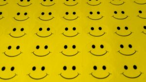 happy face sticker sheet 